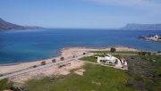 Trachilos Kreta, Trachilos: Riesiges Grundstück direkt am Meer zu verkaufen Grundstück kaufen